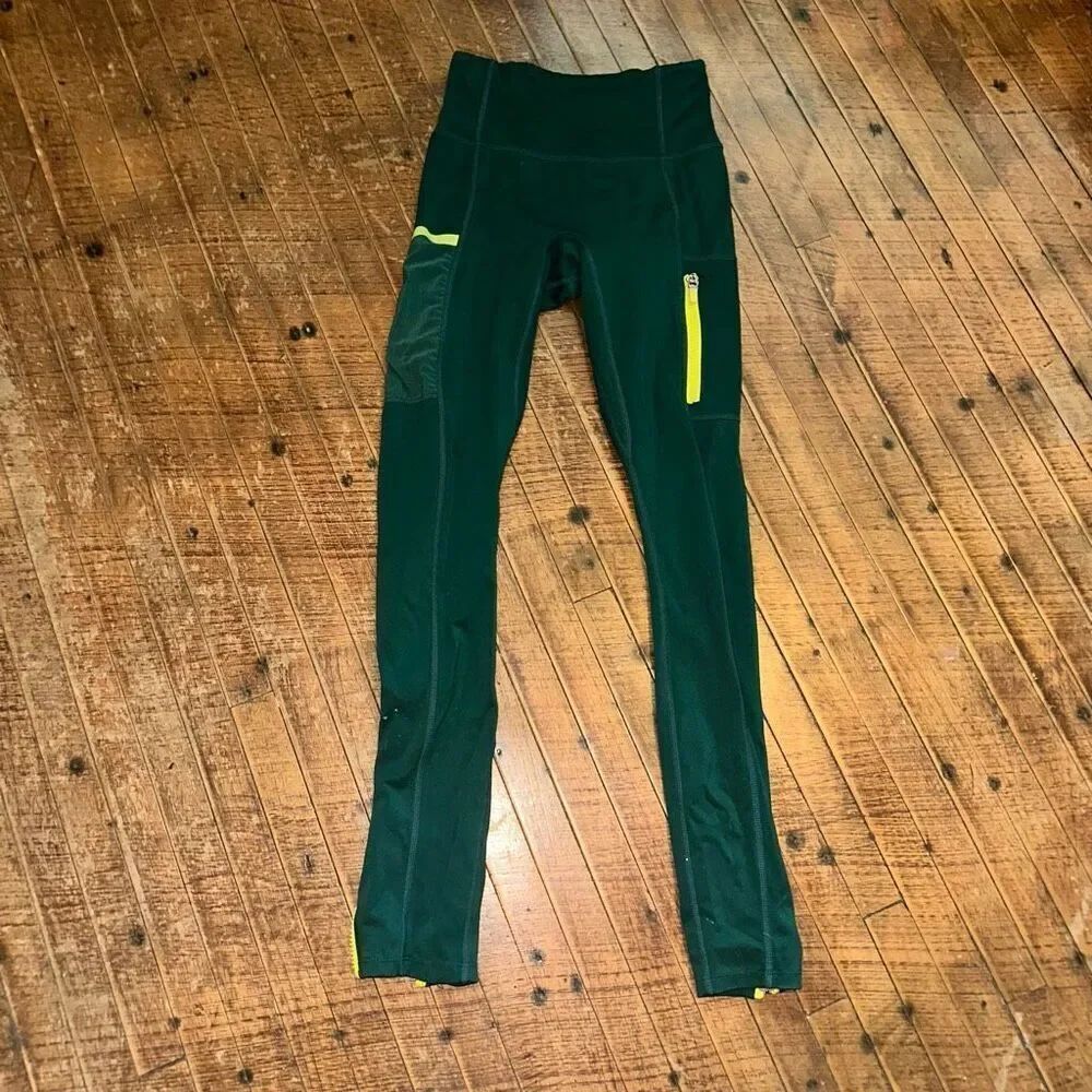 Fabletics Motion 365 green athletic XXS high impact leggings